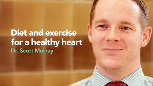 Diet and exercise for a healthy heart