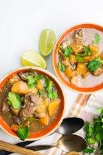 Slow-cooked beef stew