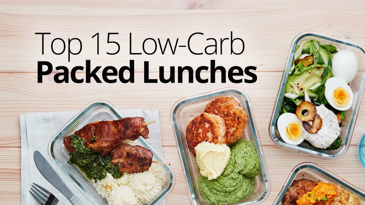 Top 15 low-carb packed lunches