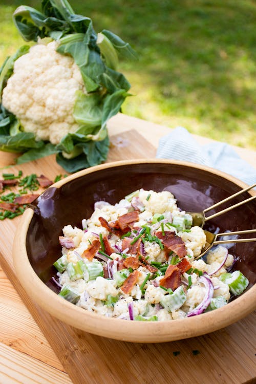 Keto cauliflower ‘potato’ salad
