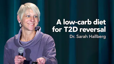 A low-carb diet for T2D reversal – Dr. Sarah Hallberg