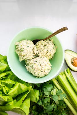 Venezuelan keto chicken salad