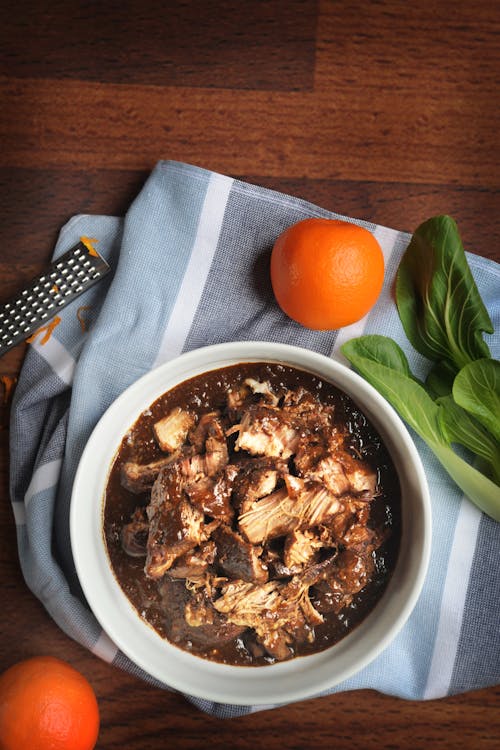 Orange-braised pork