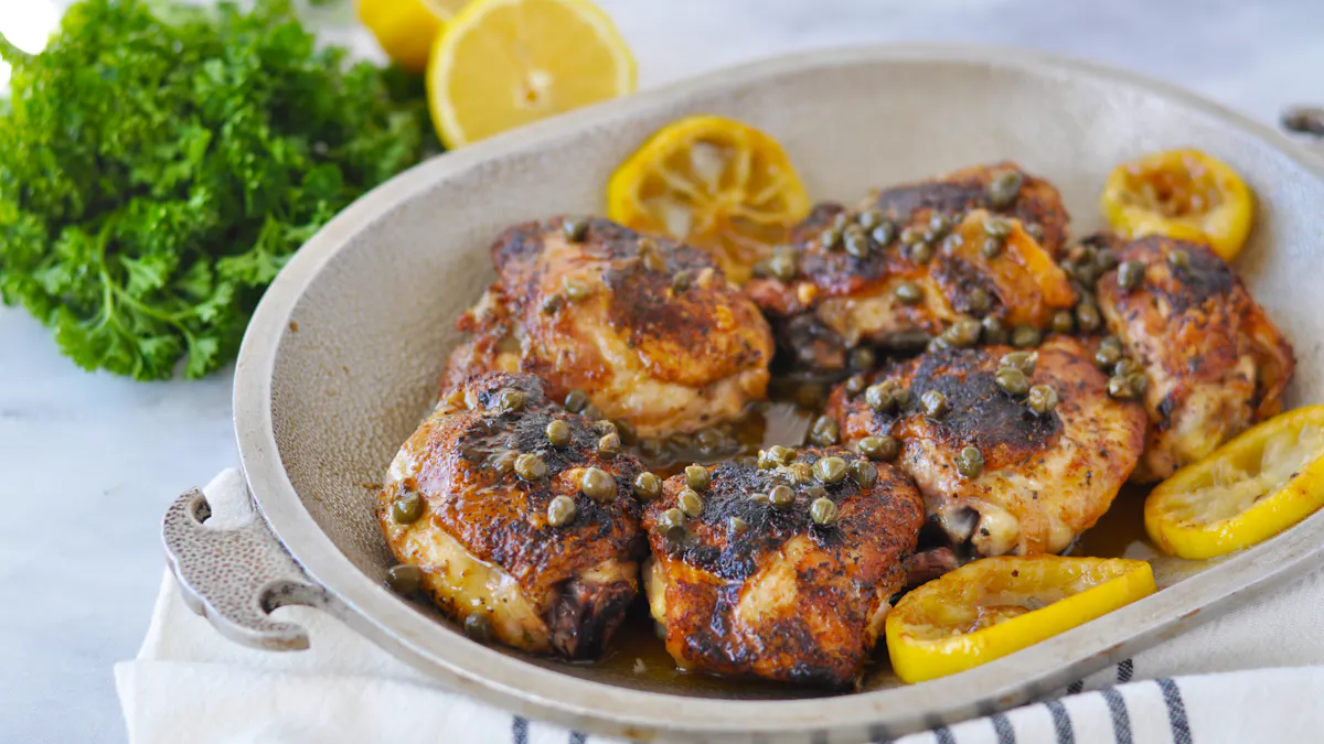 Cooking video: Crispy chicken thighs