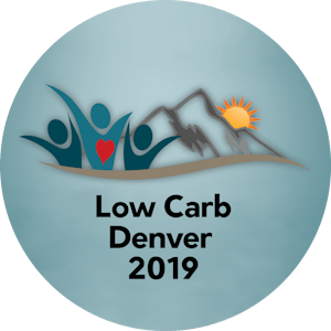Low Carb Denver 2019 round logo