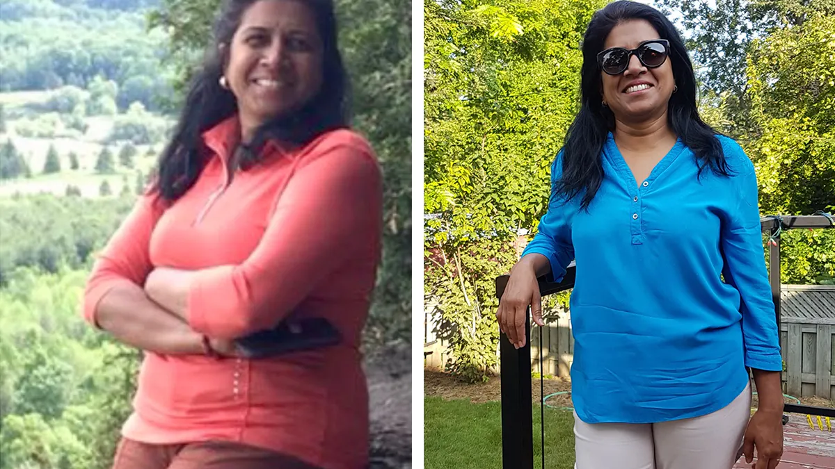 Maureen ditched the carb-loaded food