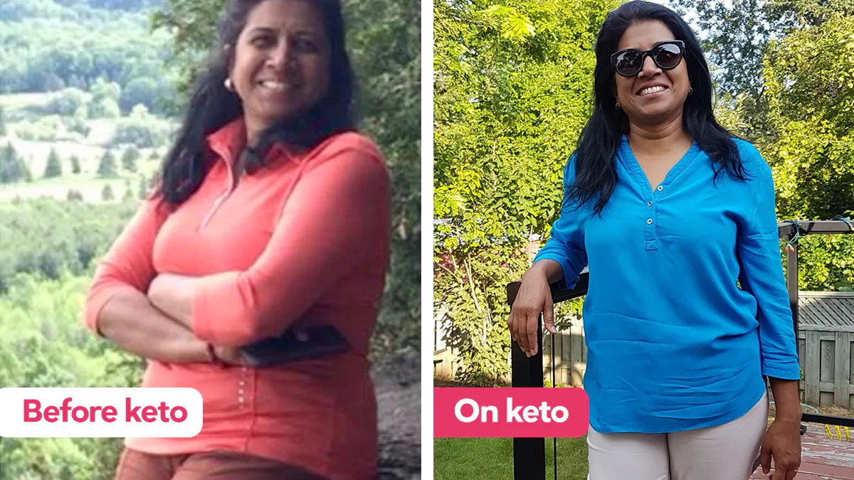 Maureen ditched the carb-loaded food