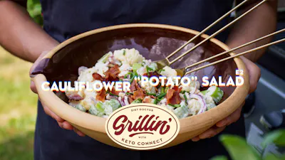 Keto cauliflower ‘potato’ salad