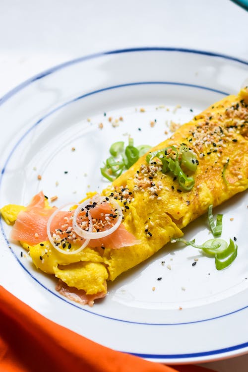 Lox omelet