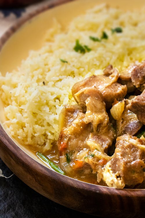 Keto Sindhi style lamb curry with cauliflower rice