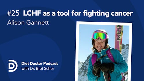 Diet Doctor Podcast #25 – Alison Gannett