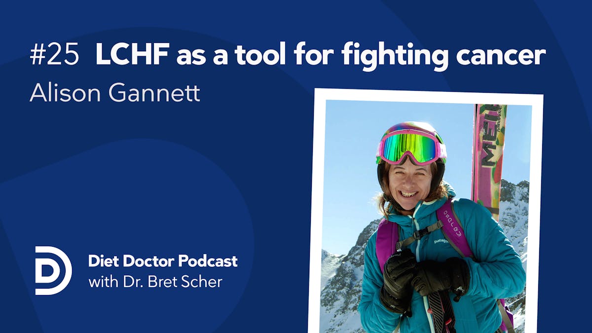 Diet Doctor Podcast #25 – Alison Gannett