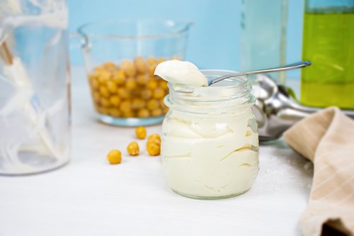 Delicious vegan egg-free keto mayo