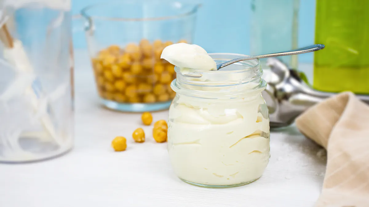 Delicious vegan egg-free keto mayo