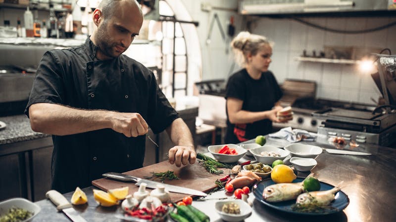 Kitchen teamwork