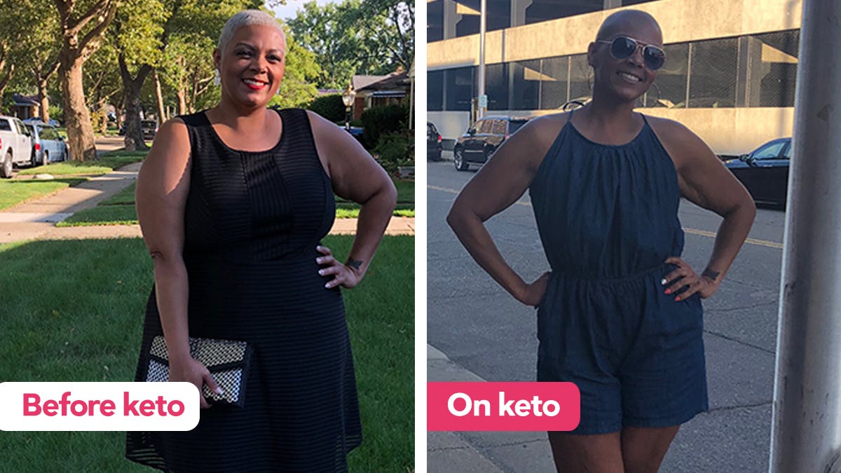 Following meal plans has been key to Dani's keto success