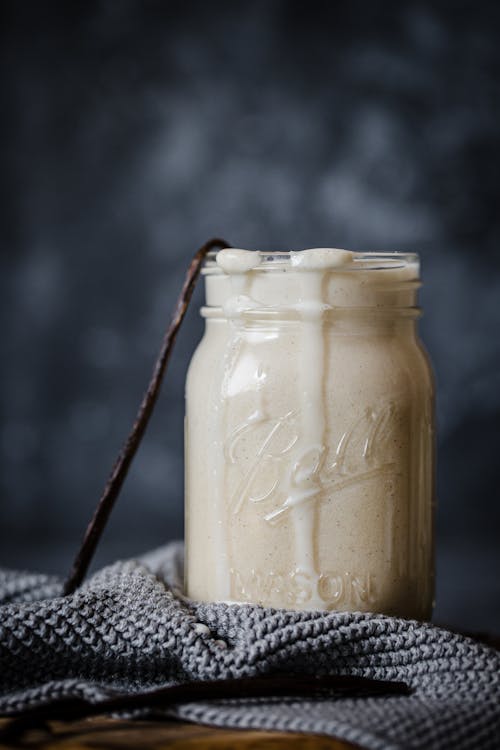 Low carb vegan vanilla protein shake