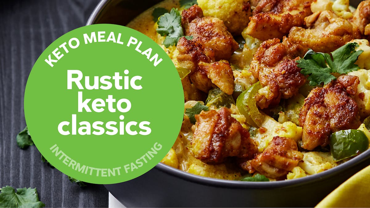 Keto meal plan rustic keto classics