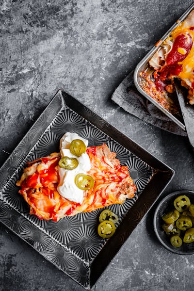 Low carb beef enchiladas