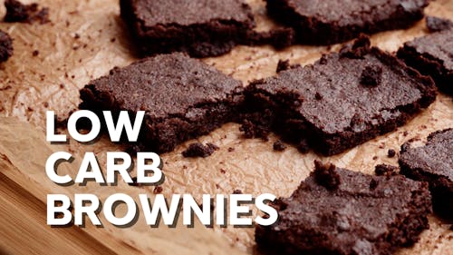 Low-carb brownies