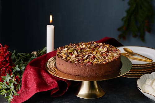 Keto no-bake chocolate cake