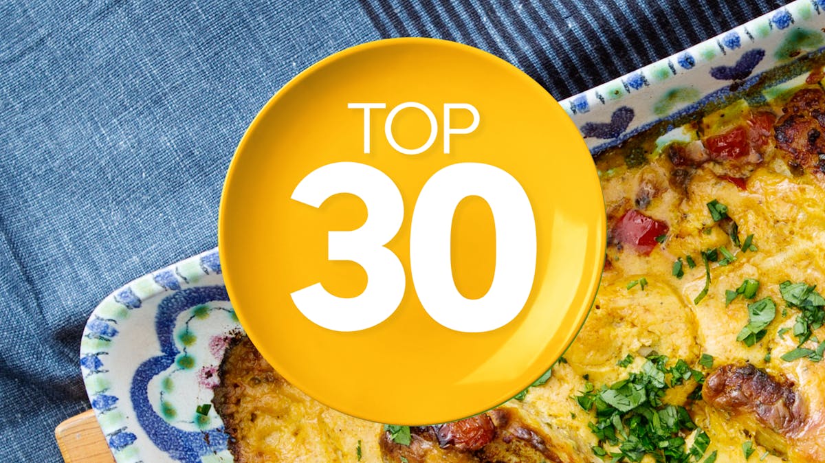 Top 30 low carb recipes