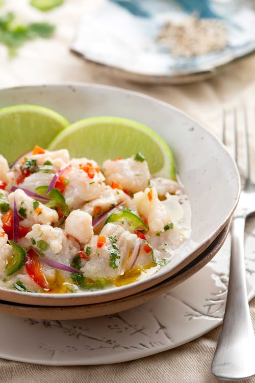 Low carb ceviche