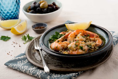 Keto Spanish garlic shrimp