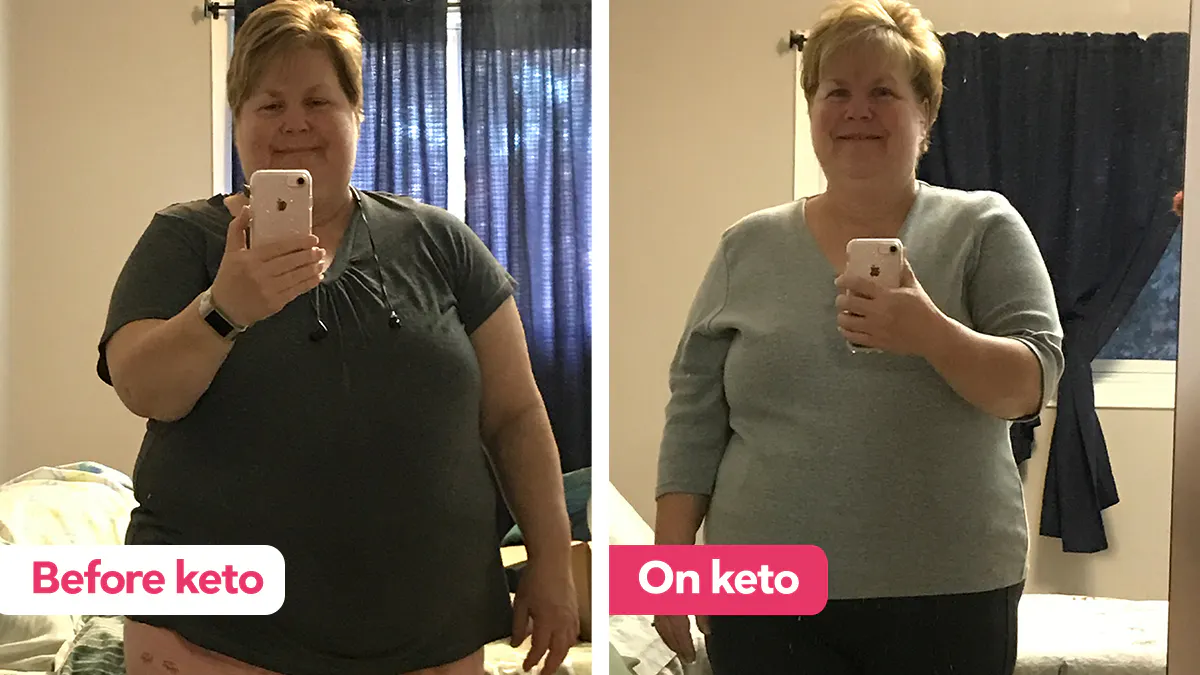 "Keto was easier than I thought"