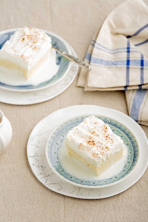 Keto tres leches cake