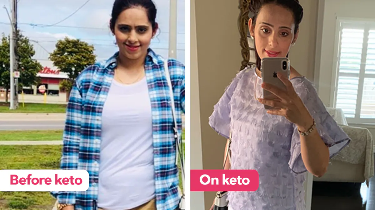 "It didn't feel like I was on a diet"