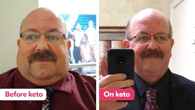 “I ate simply, ate enough, and started losing weight from day one”