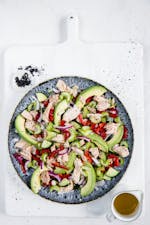 Keto tuna and avocado salad