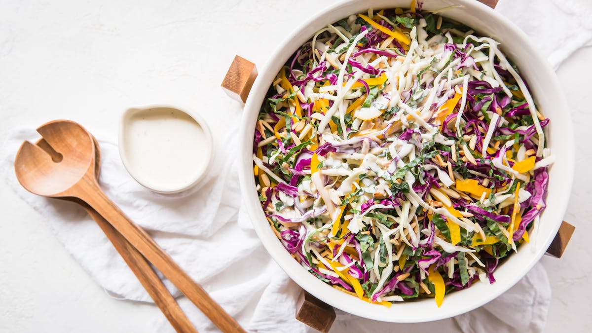 Coleslaw à la rainbow