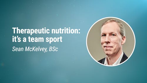 Sean McKelvey, BSc – Therapeutic nutrition: it’s a team sport (LCD 2020)
