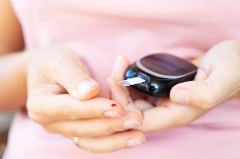 Measurnig blood sugar level