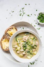 Low carb hearty chicken and vegetable stew