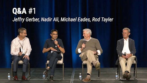 与Jeffry Gerber, Nadir Ali, Michael Eades和Rod Tayler的问答(LCD 2020)