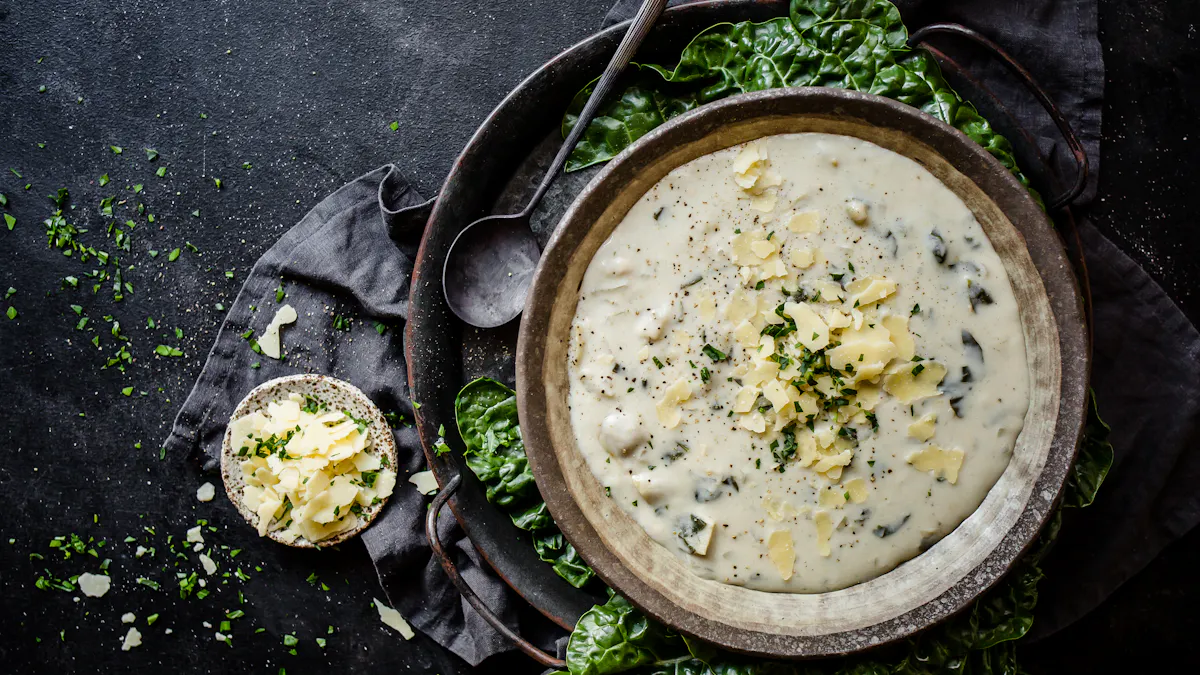 Cooking video: Spinach and artichoke soup