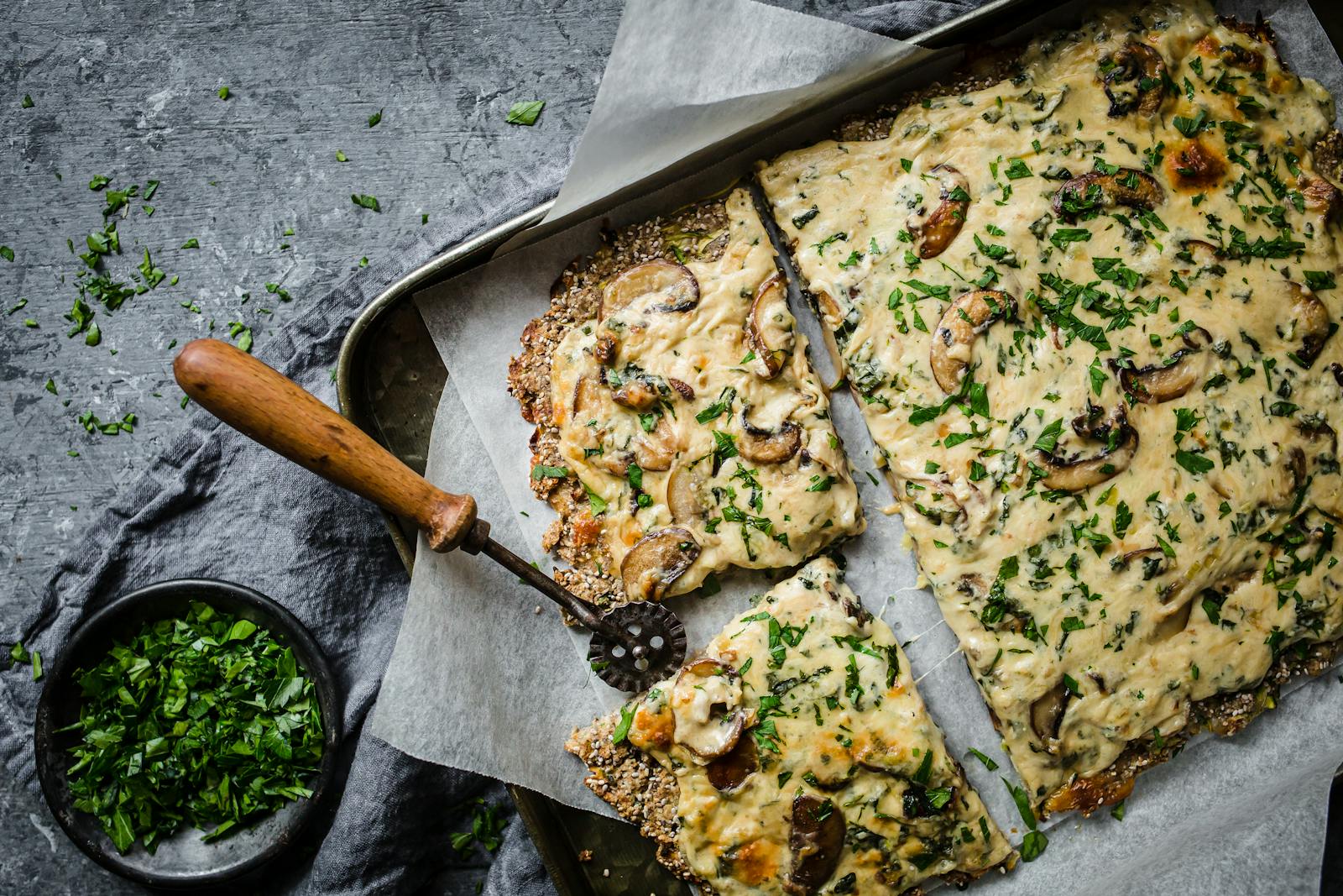 Keto mushroom supremo pizza Recipe Diet Doctor