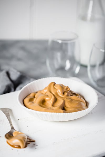 Sugar-free whipped espresso foam