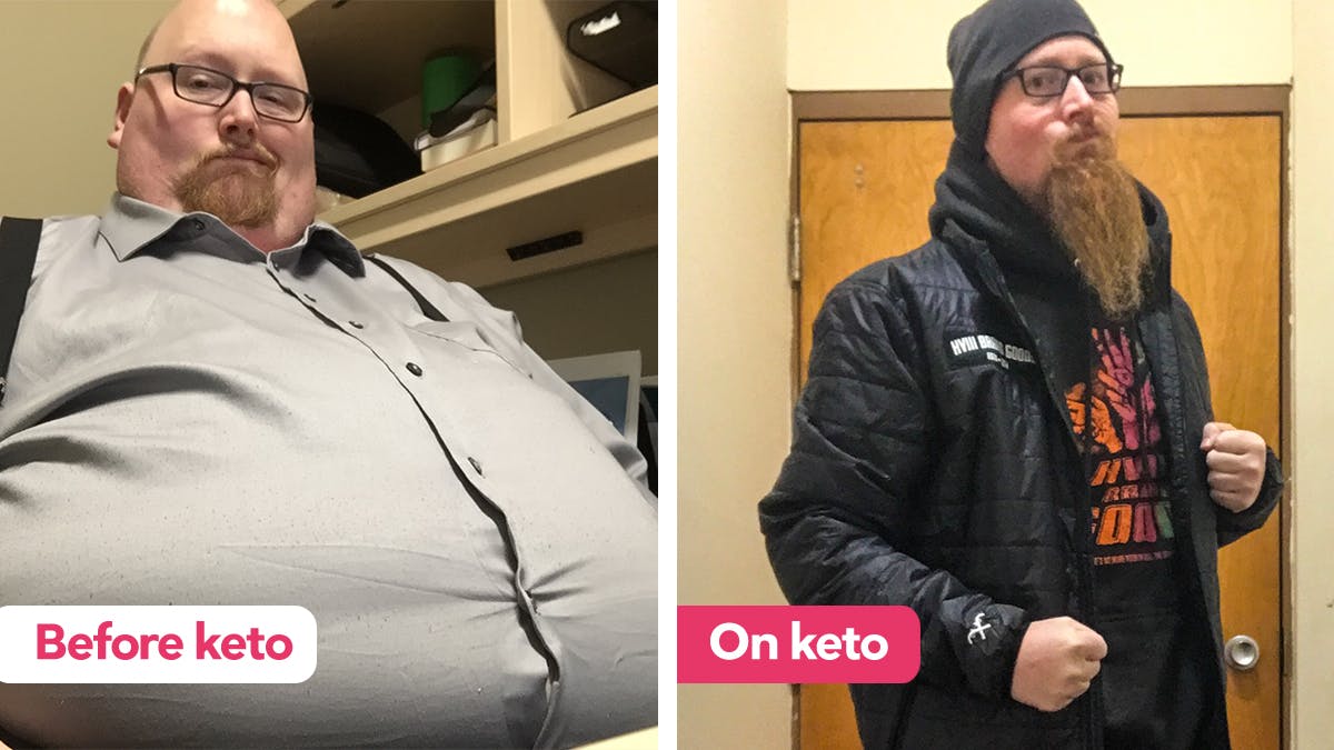 How Mike broke free from food addiction with a keto diet