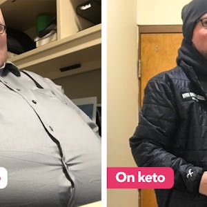 How Mike broke free from food addiction with a keto diet