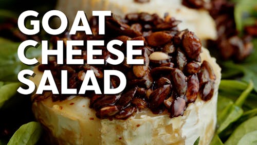Goat cheese salad