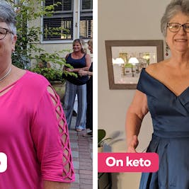‘Keto is a way I can eat because I love the food!’