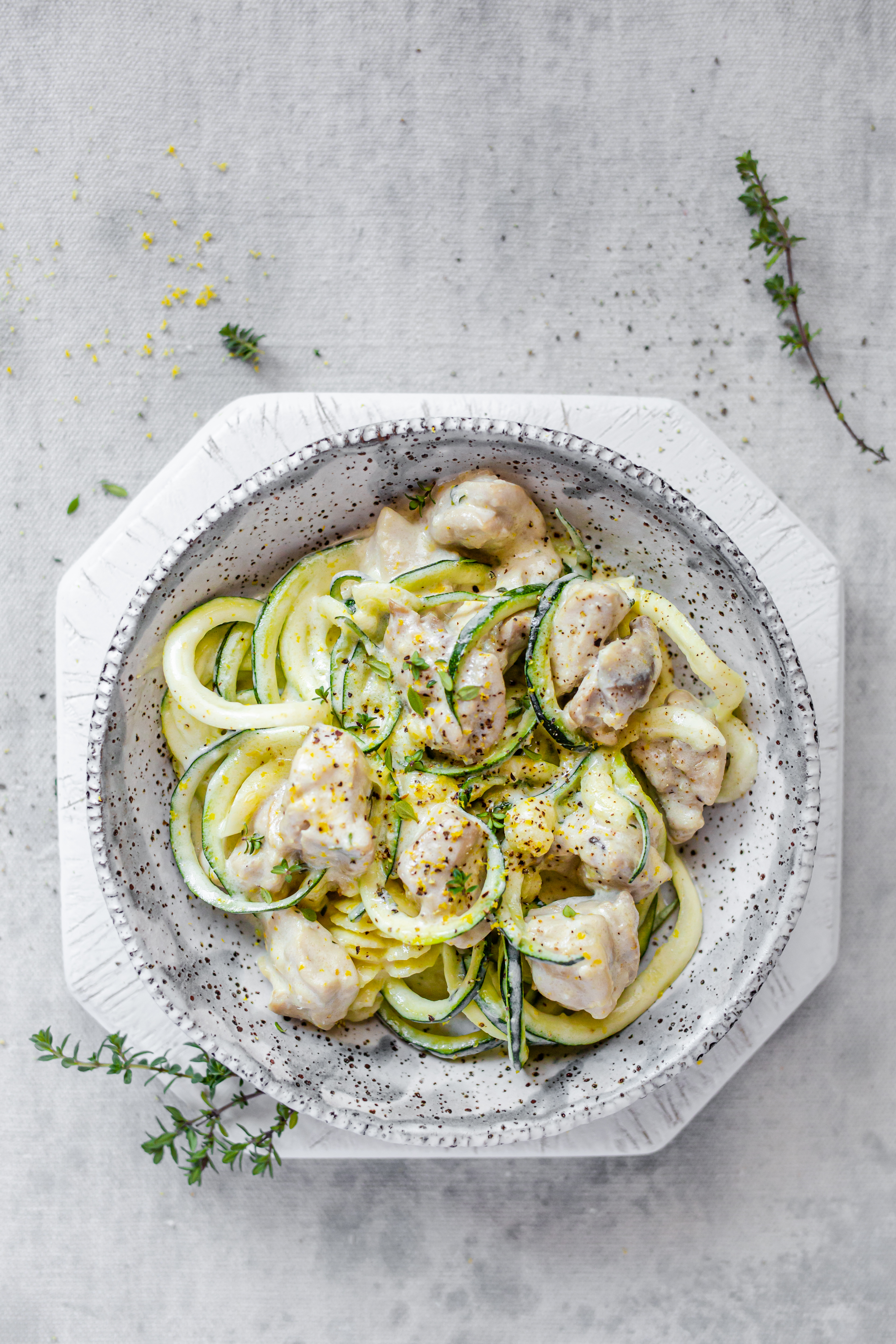 Keto Chicken Zoodle Al Limone - Recipe - Diet Doctor