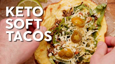 Keto soft tacos