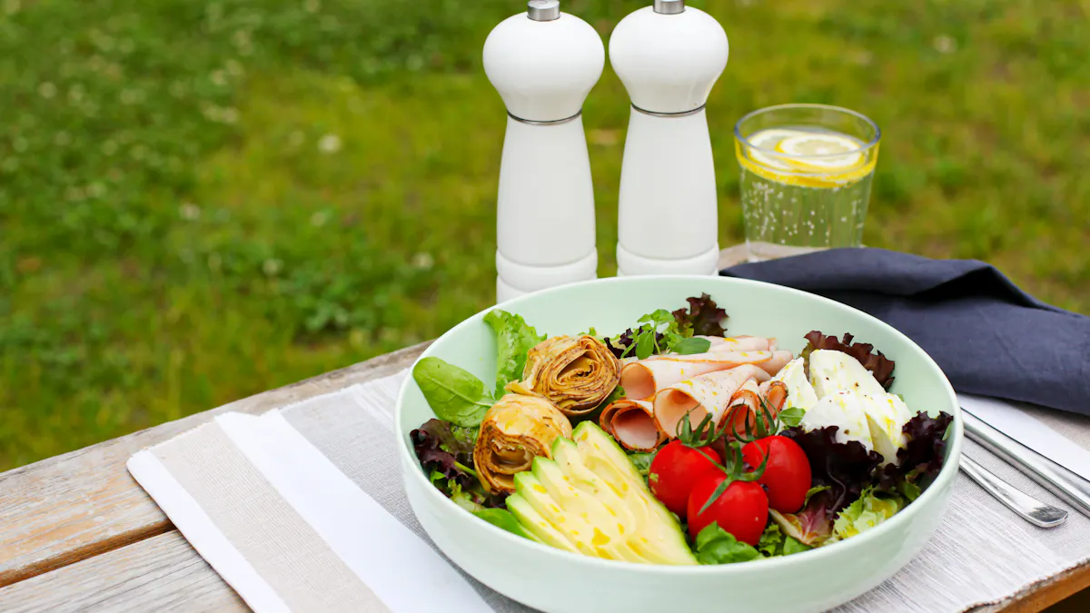 Italian turkey plate with fresh mozzarella