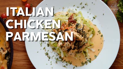 Italian chicken parmesan
