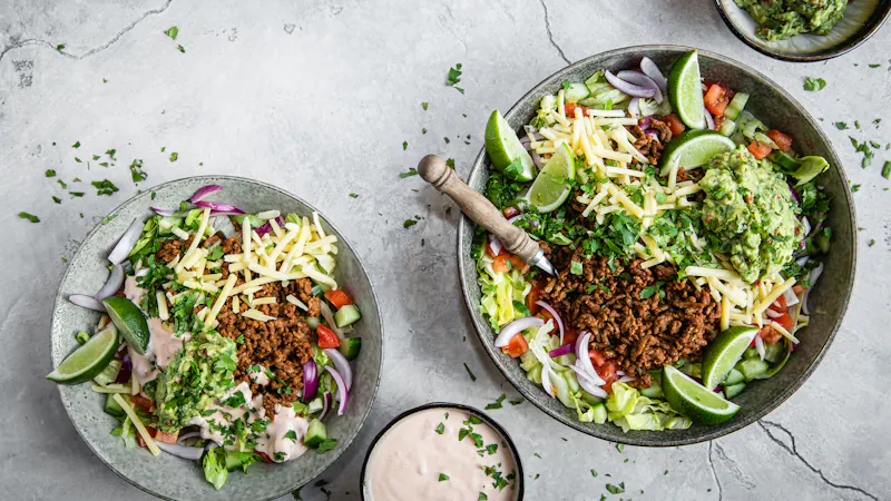 keto taco salad